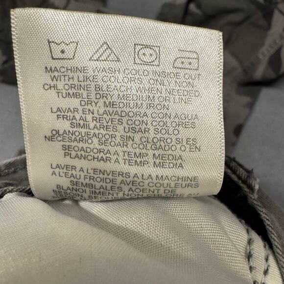 Wrangler Cargo Pants Mens 38x30 (38x29 ACTUAL) Relaxed Straight Black Gray Camo - Picture 7 of 8